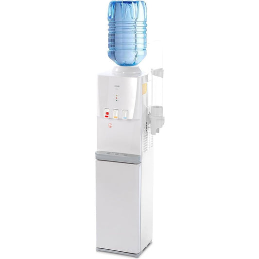 Distributore di acqua per il servizio delle bevande di colore bianco